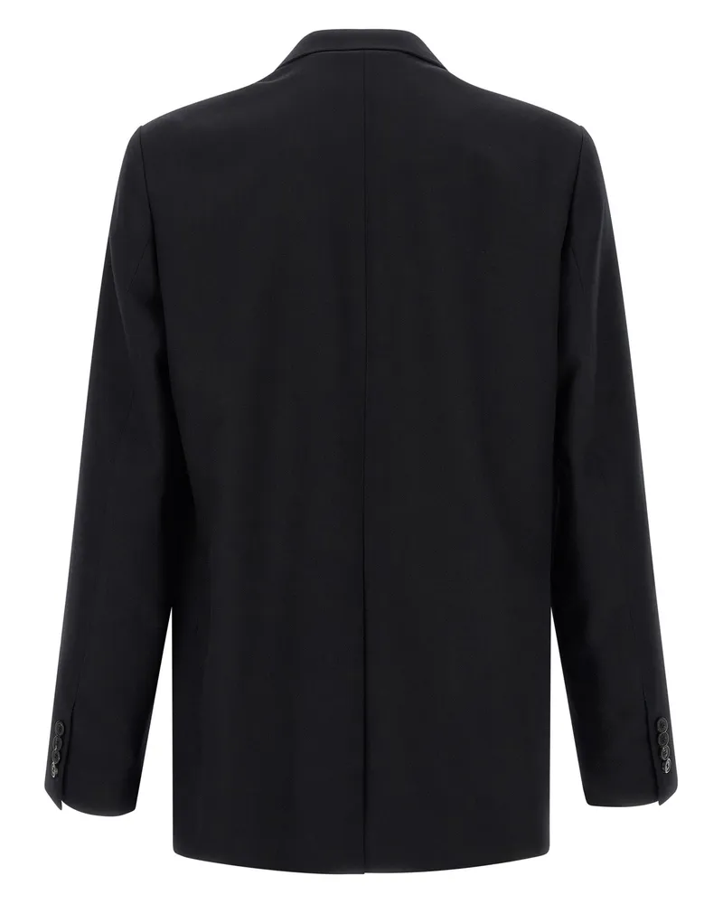 Dries van Noten Men's Black Wool Blazer Clothing Black