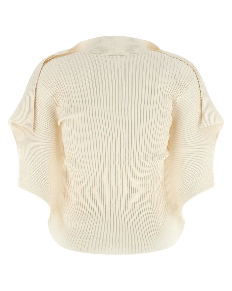 Issey Miyake Prance Top — Cream Cream