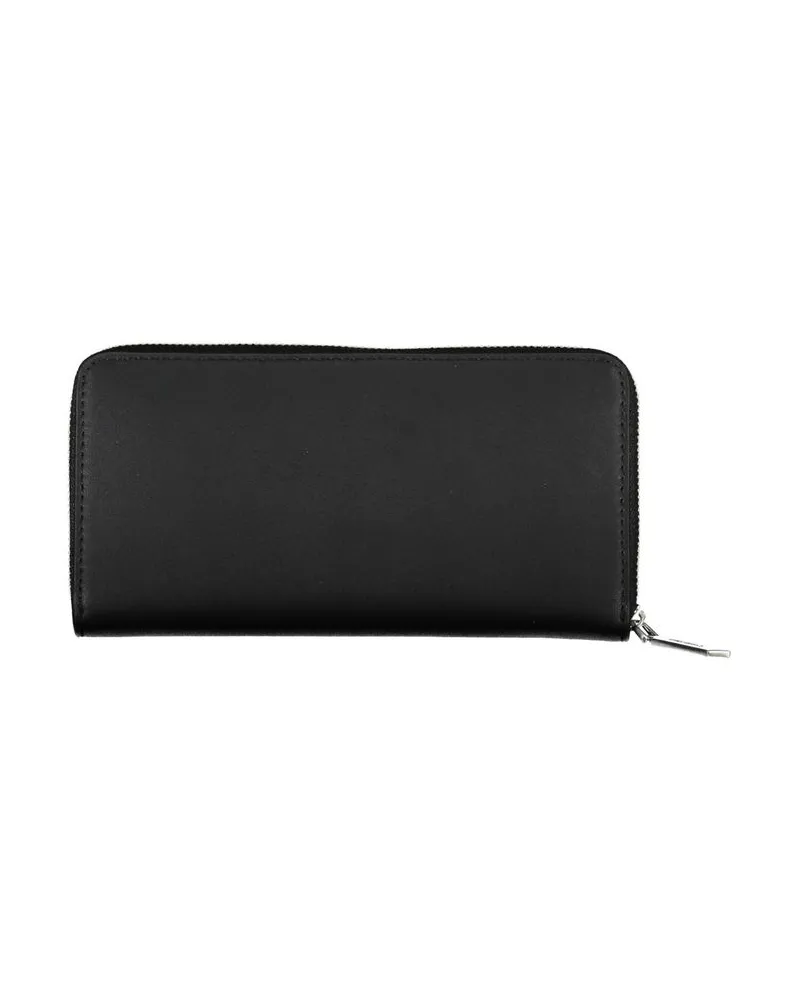 Calvin Klein Polyethylene Wallet — Black Black
