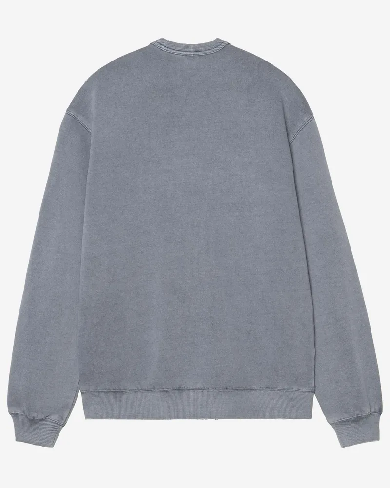 Carhartt WIP Men's Sweatshirt Light Grey Cotton Sweatshirts Sweater Gray