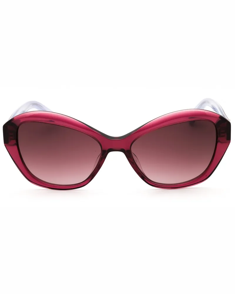 Kate Spade Women's Aglaia-S Sunglasses Black Burgundy
