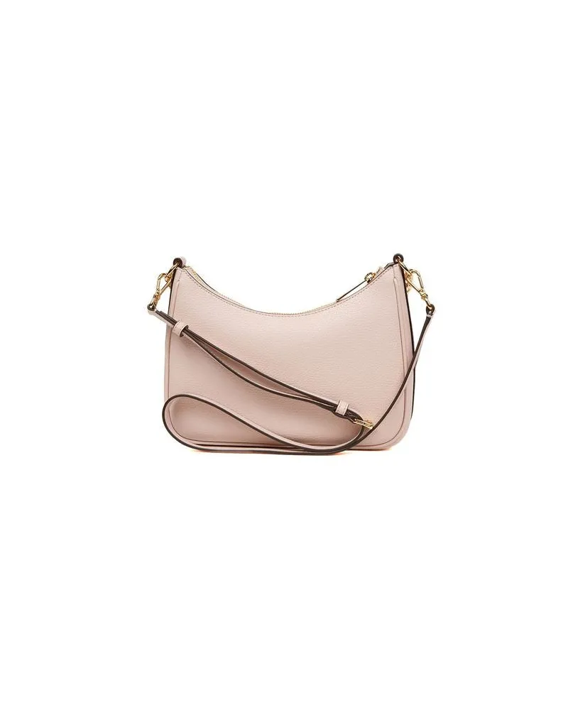 Michael Kors Women's Crossbody Bag Powder Blush Leather Crossbody-bags Beige