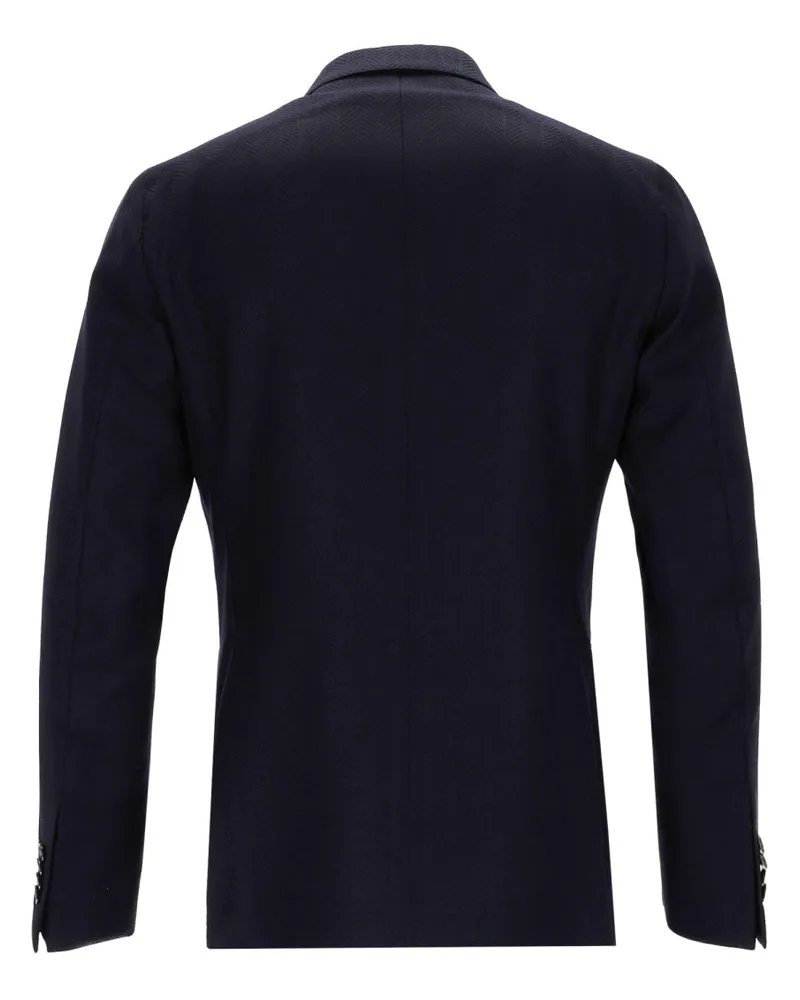Tagliatore Montecarlo Jacket — Blue Blue