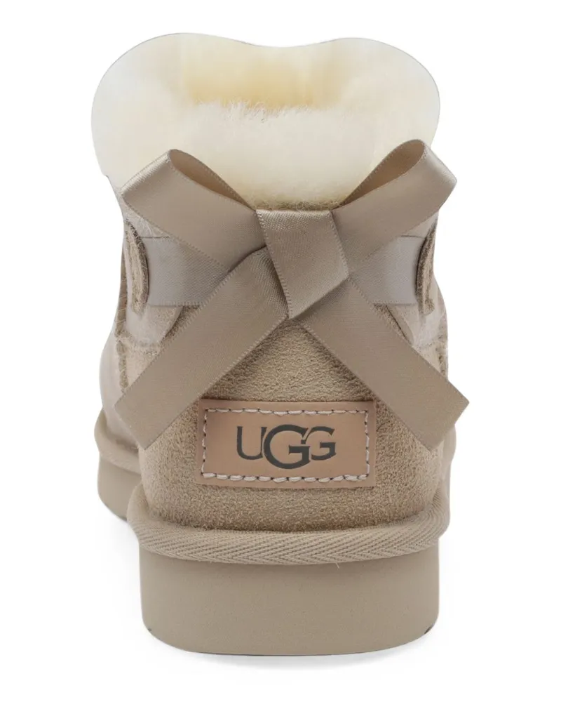 UGG Bailey Bow Boot — Beige Beige