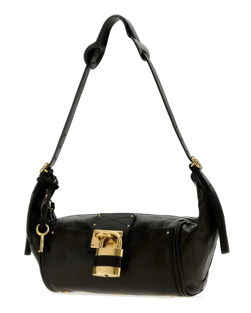 Chloé Women's Black Leather Paddington Shoulder Bag Borse A Tracolla Black