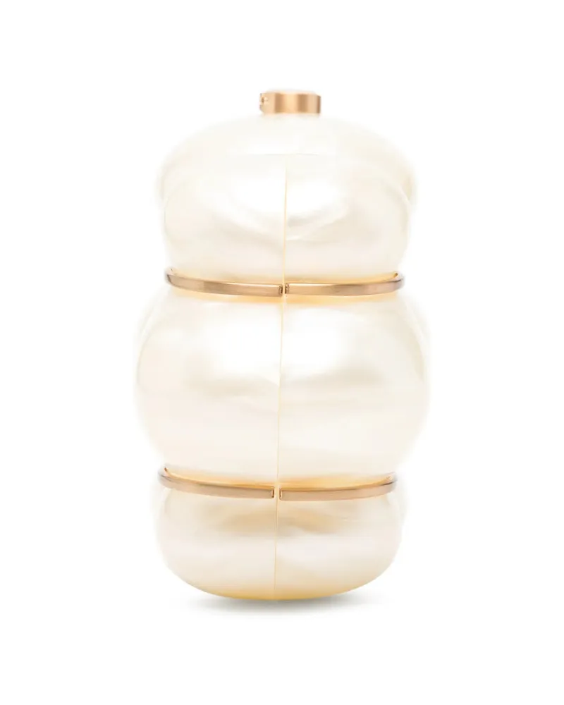 Cult Gaia Bolla Clutch — Beige Beige