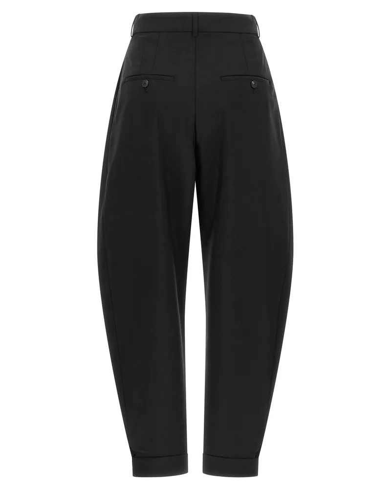 Róhe Balloon Trousers — Black Black