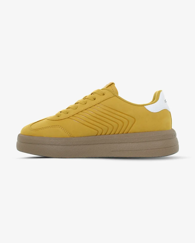 Fessura Women's Foam S 06 Caramel Everyday Sneakers Yellow