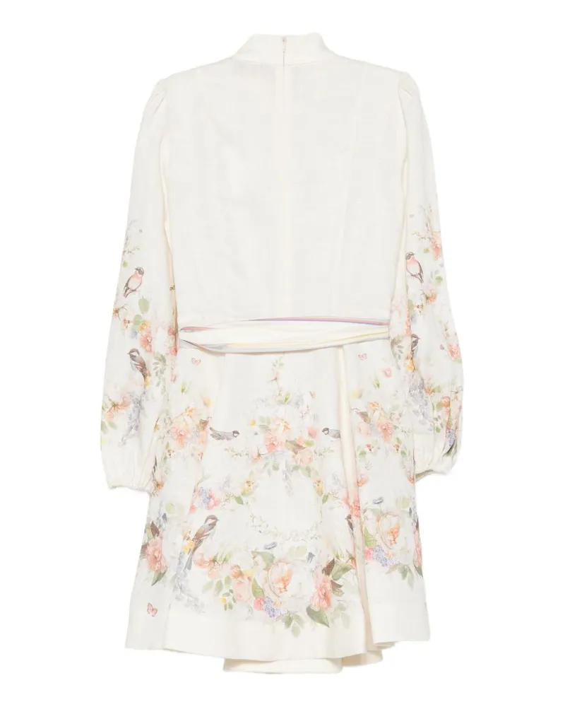 Zimmermann Valiant Dress — Cream Cream