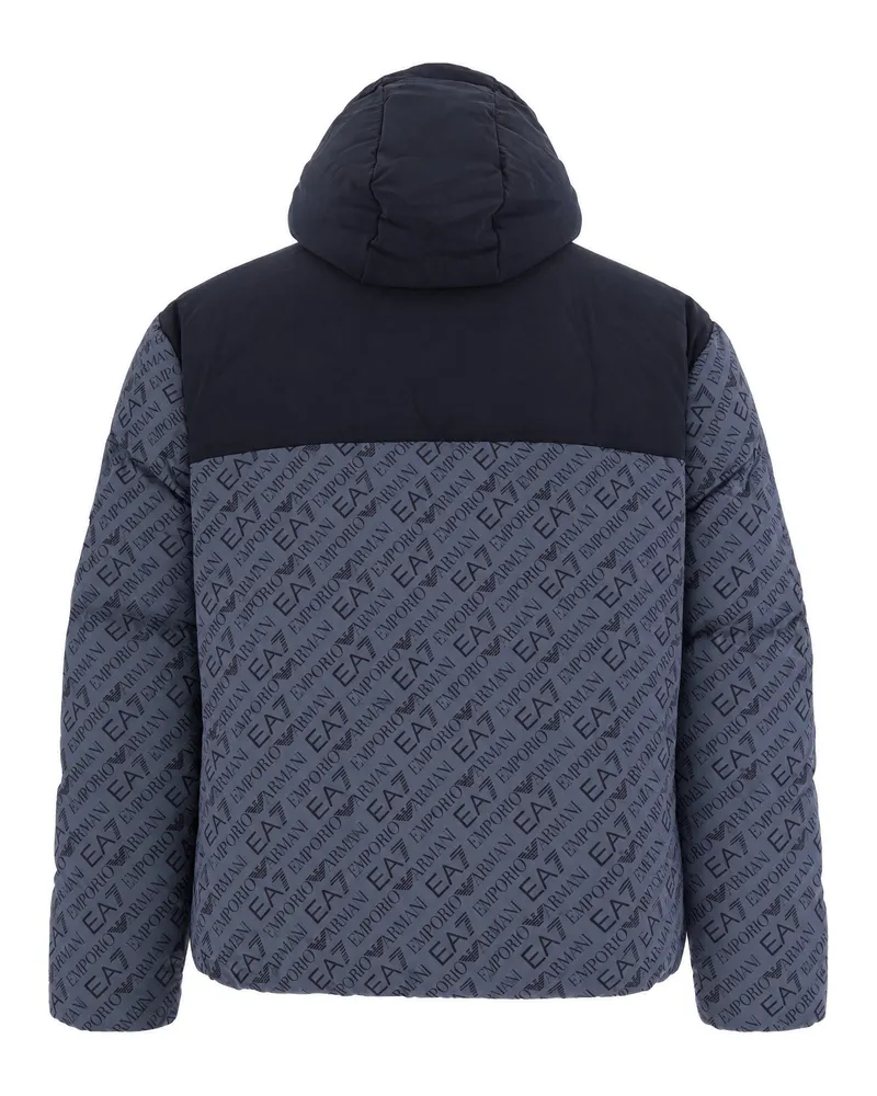 EA7 Emporio Armani Down Jacket — Gray Gray