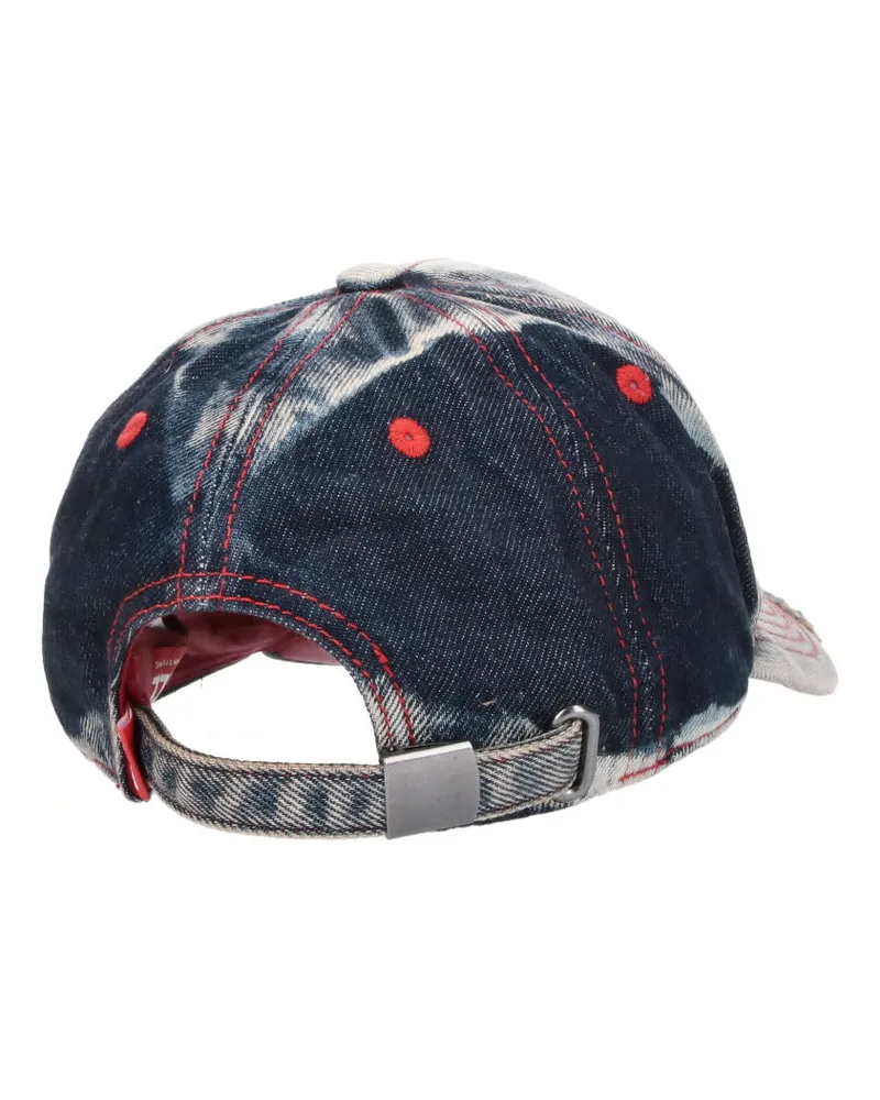 Diesel Men's Hats Blue Cotton Blue