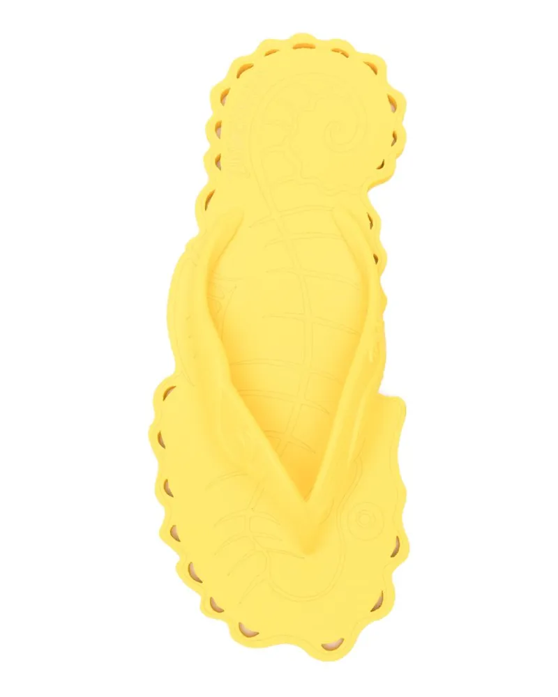 Zimmermann Thong Strap Sandals — Yellow Yellow