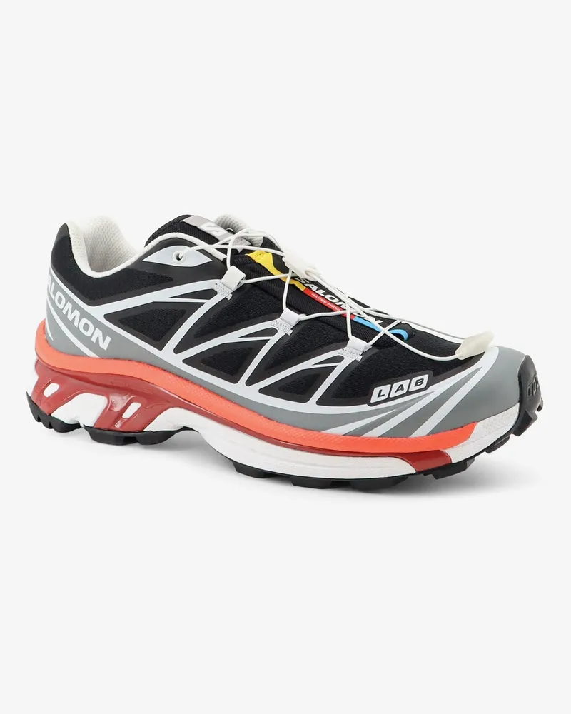 Salomon Men's Sneakers Xt-6 Mesh Black Mesh-Rubber Trainers Mesh/rubber Black