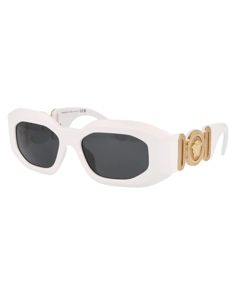 Versace Men's Sunglasses 0ve4425u White Nylon White