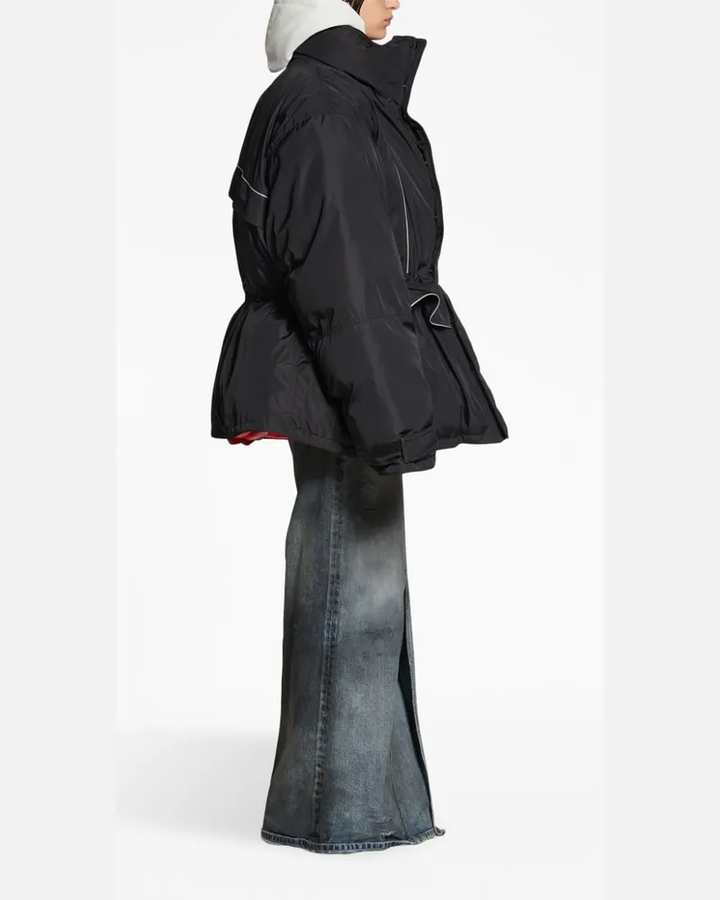 Balenciaga Oversized Padded Parka — black Black