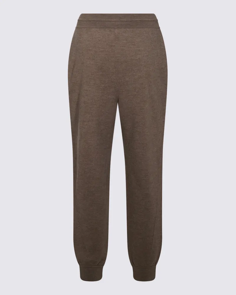 Loro Piana Women's Trousers Steel Brown _wv Brown