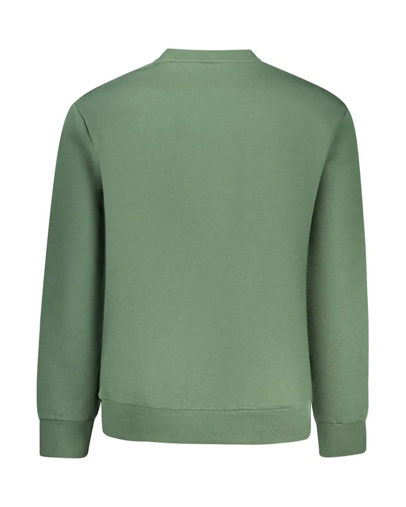 Timberland Cotton-Blend Crew Neck Sweatshirt — Green Green