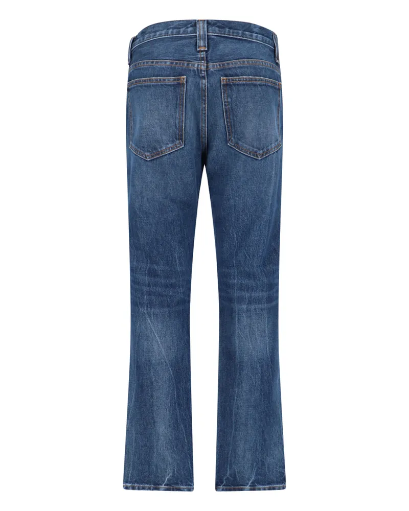 KHAITE Women's Jeans Blue Cotton Blue