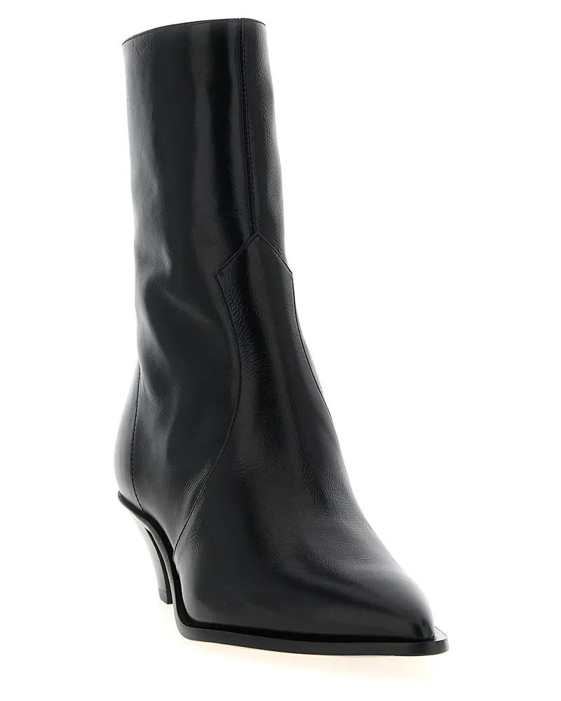 Aquazzura Women's Black Calfskin Chelsea Boots Black