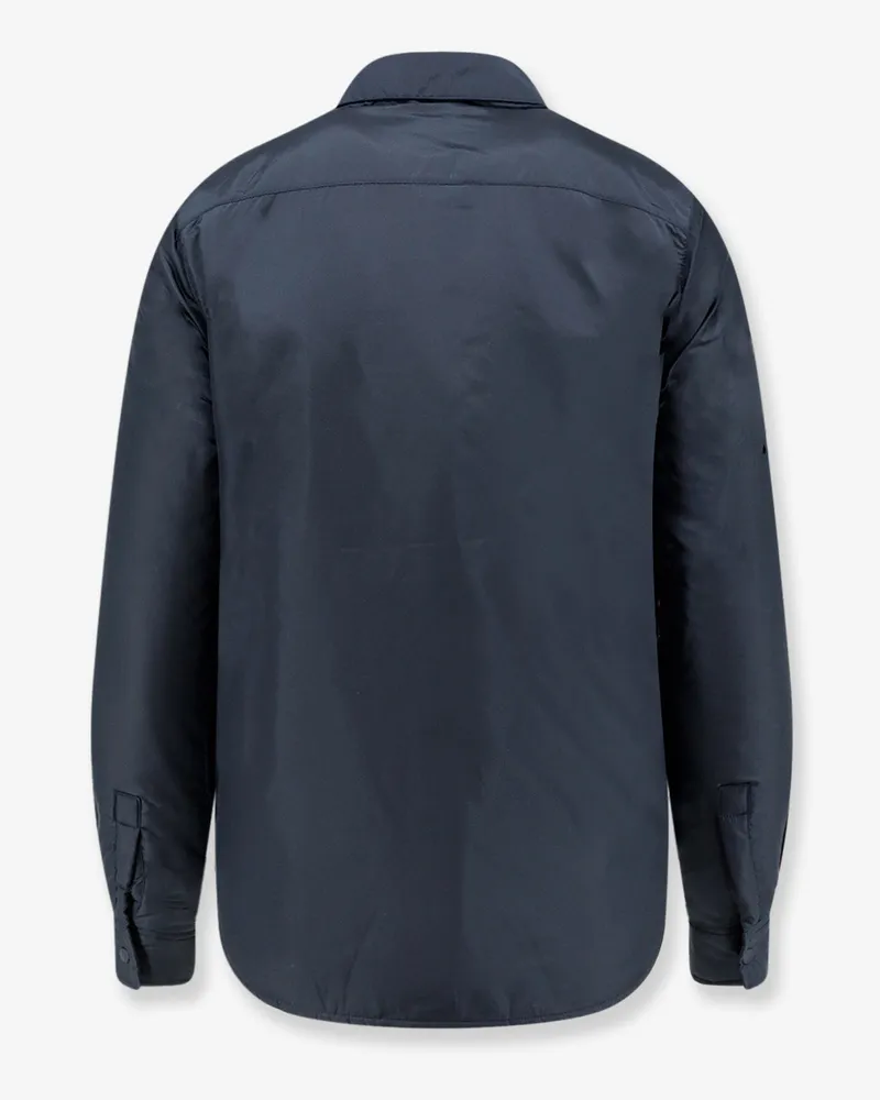 ASPESI Women's Shirt Jacket Nylon Blue Polyamide Blue