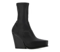 Women's Black Alter Mat Cowboy Ankle Boots 1000 Stivali