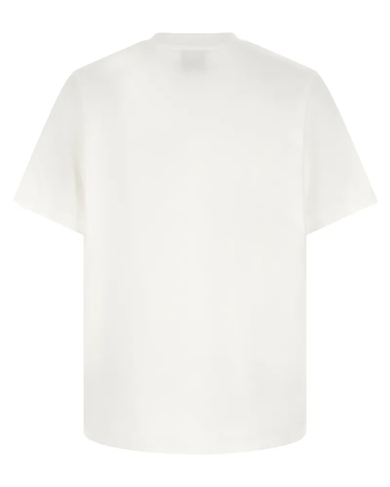 Casablanca Paris Tennis Club Graphic-Print T-Shirt — Cream Cream