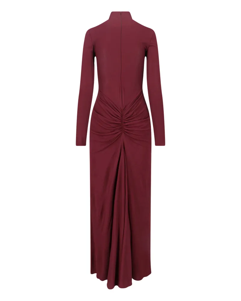 Alaïa Women's Dresses Red Viscose Red