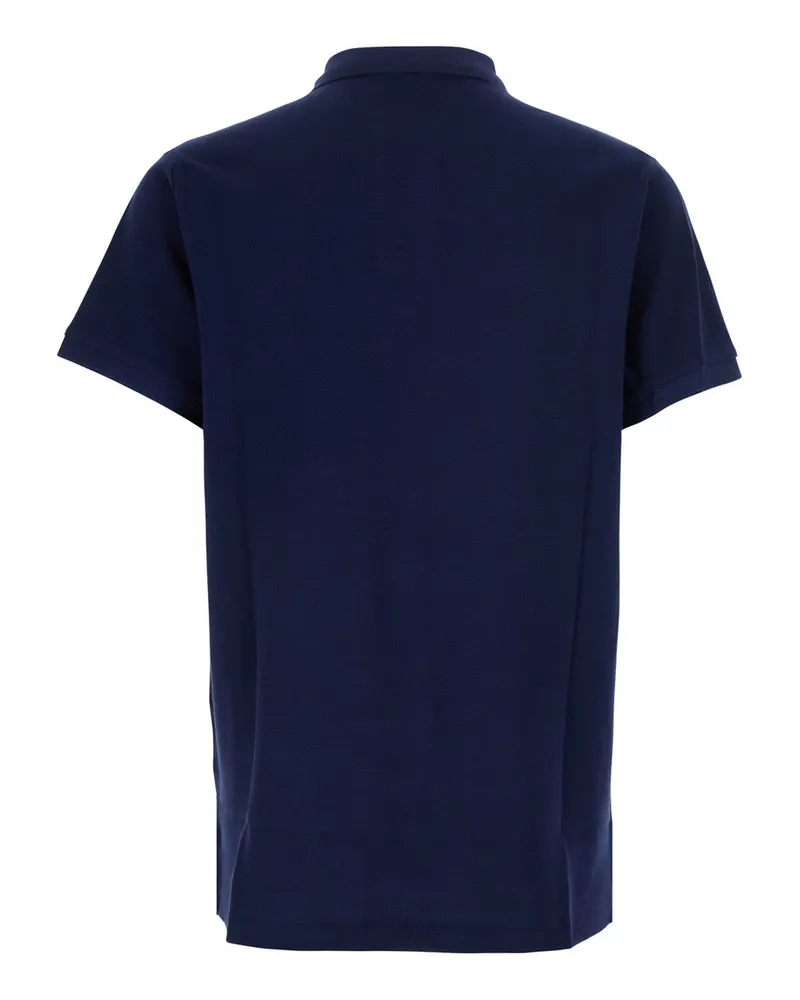 Ralph Lauren Embroidered Pony Polo Shirt — Navy Navy