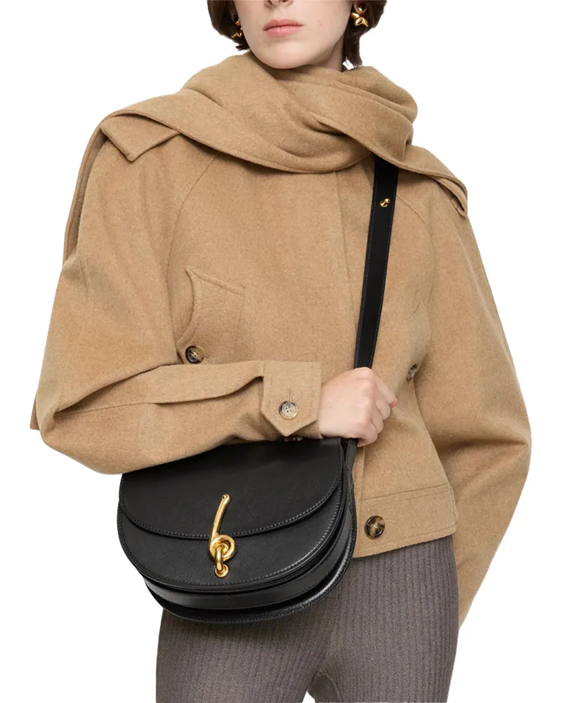 Burberry Bridle Shoulder Bag — Black Black