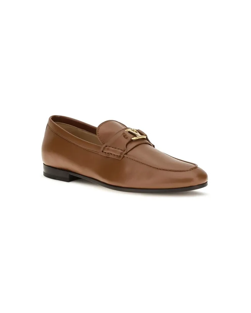Valentino Garavani VLogo Loafers — Brown Brown