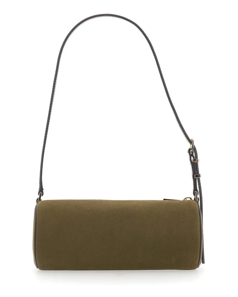 Michael Kors Women's Shoulder Bag Izzy Green Leather Cow Green