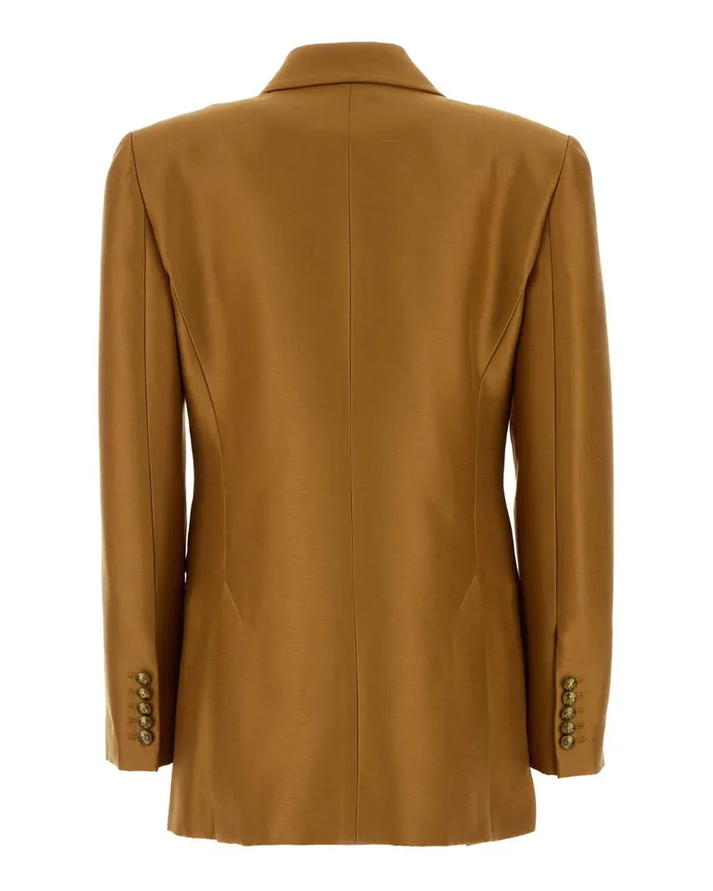 Zimmermann Women's Caramel Wool Blend Hypnotic Blazer Toffee Giacche E Gilet Jacket Toffee