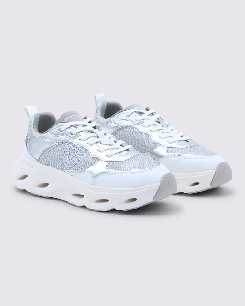 Pinko Women's Sneakers Silver _cover Tex-Le-El Sole El Tex/le/el Silver