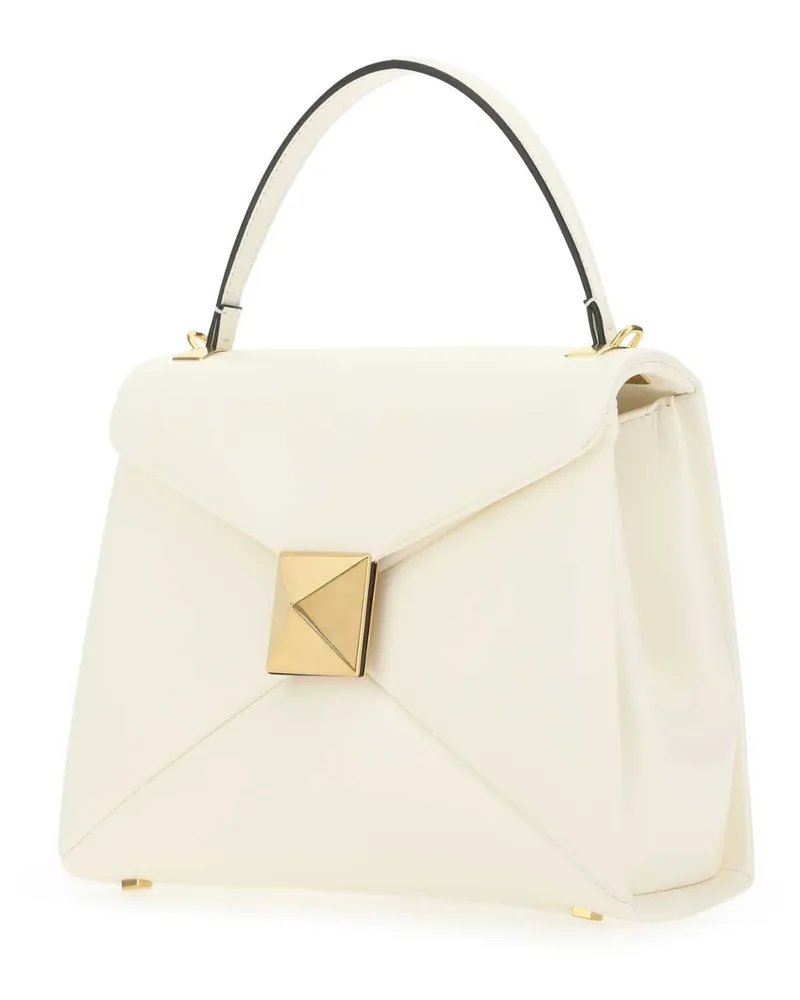 Valentino Garavani Women's Tracolla Top Handle Bag White Leather White