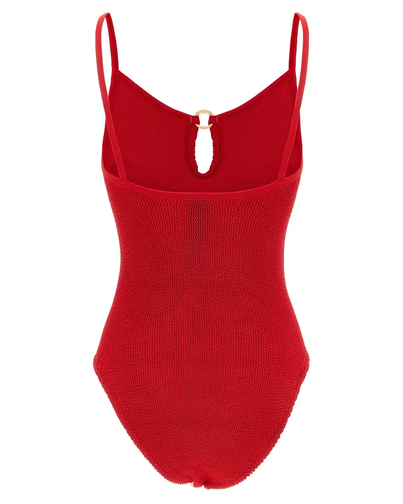 Hunza G Toni Swimsuit — Red Red