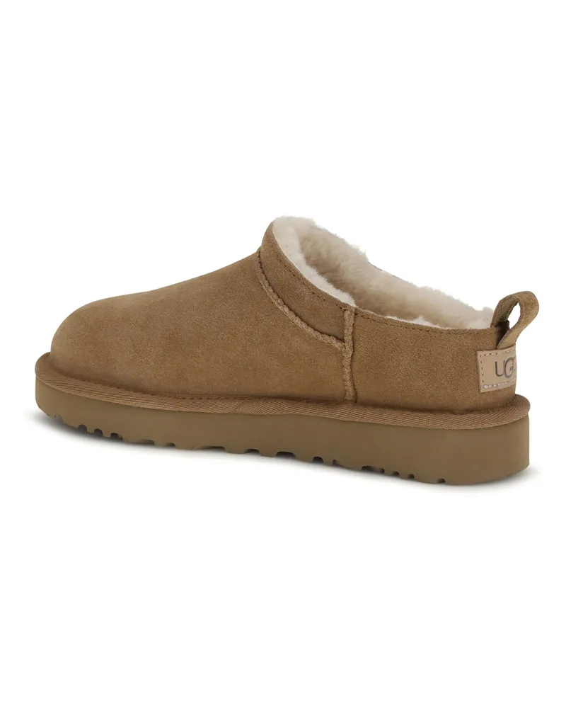 UGG Women's Classic Micro Suede Mules Chestnut Upper: Suede; Sole: Rubber Sandal Chestnut