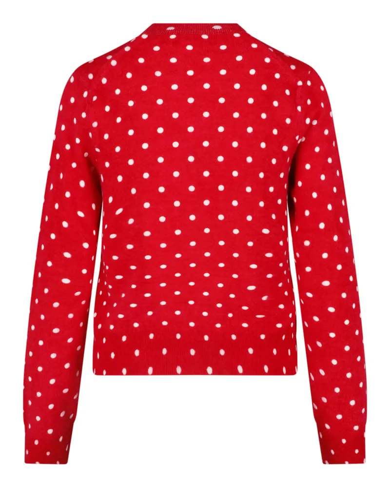 Comme des Garçons Women's Comme Des Garcons Sweaters Red Wool Red
