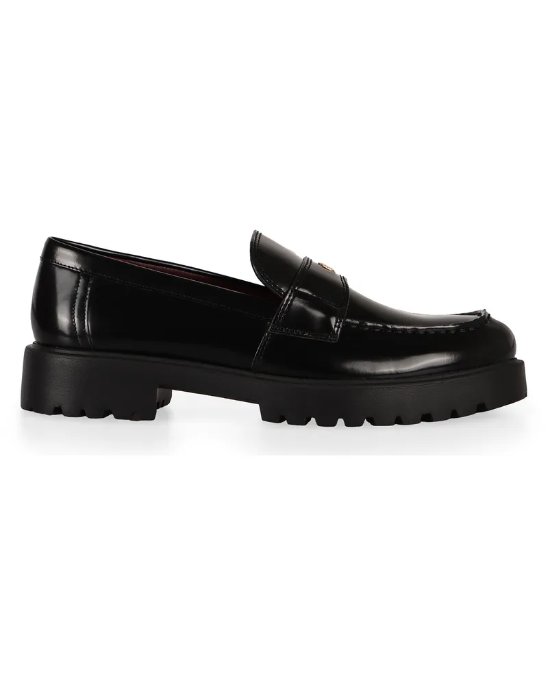 Tory Burch Women's Leather Loafers Perfect Black Black