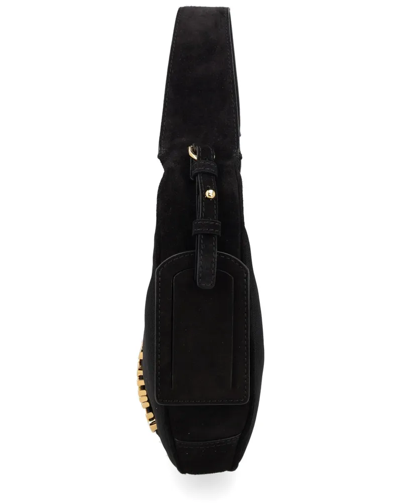 Moschino Women's Shoulder Bag Carry Me Black Polyester Black