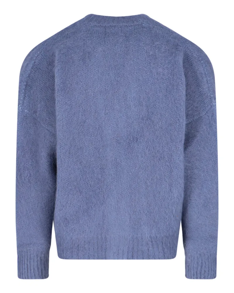 BONSAI Men's Sweaters Blue Acrylic Blue