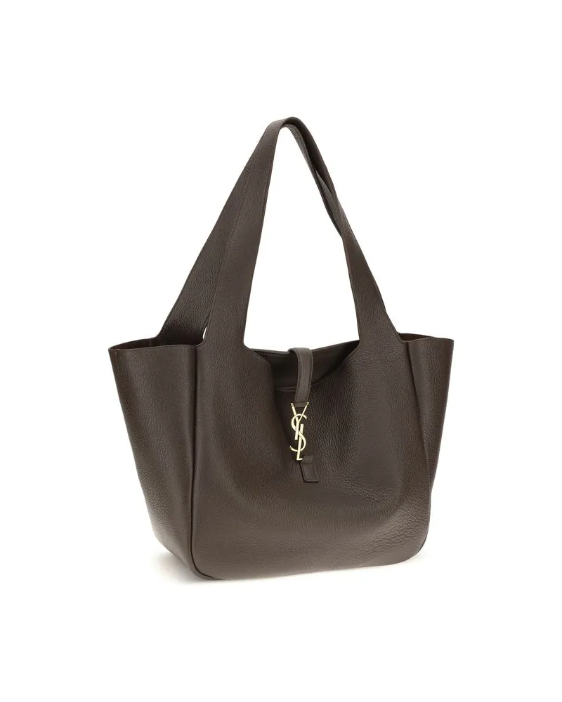 Saint Laurent Shoulder Bag — Brown Brown