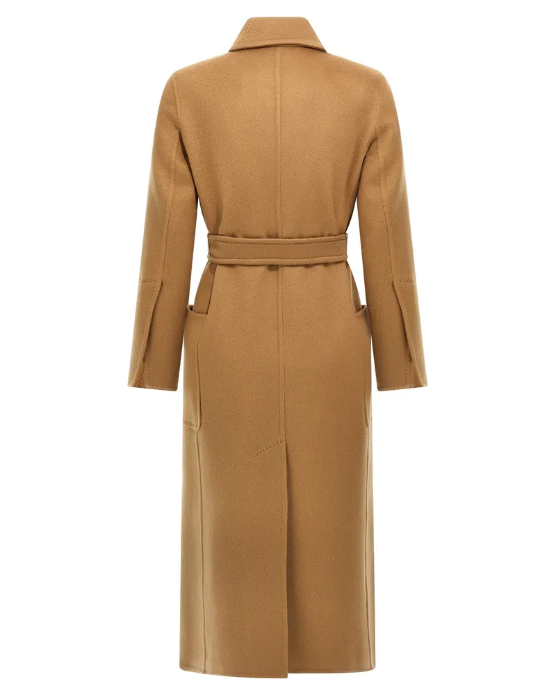 Max Mara Women's Brown Cashmere Coat Clothing Brown