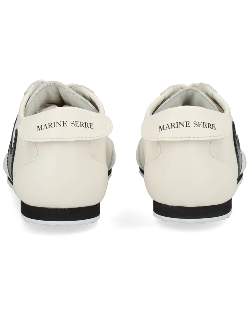 Marine Serre Astra Sneaker — White White