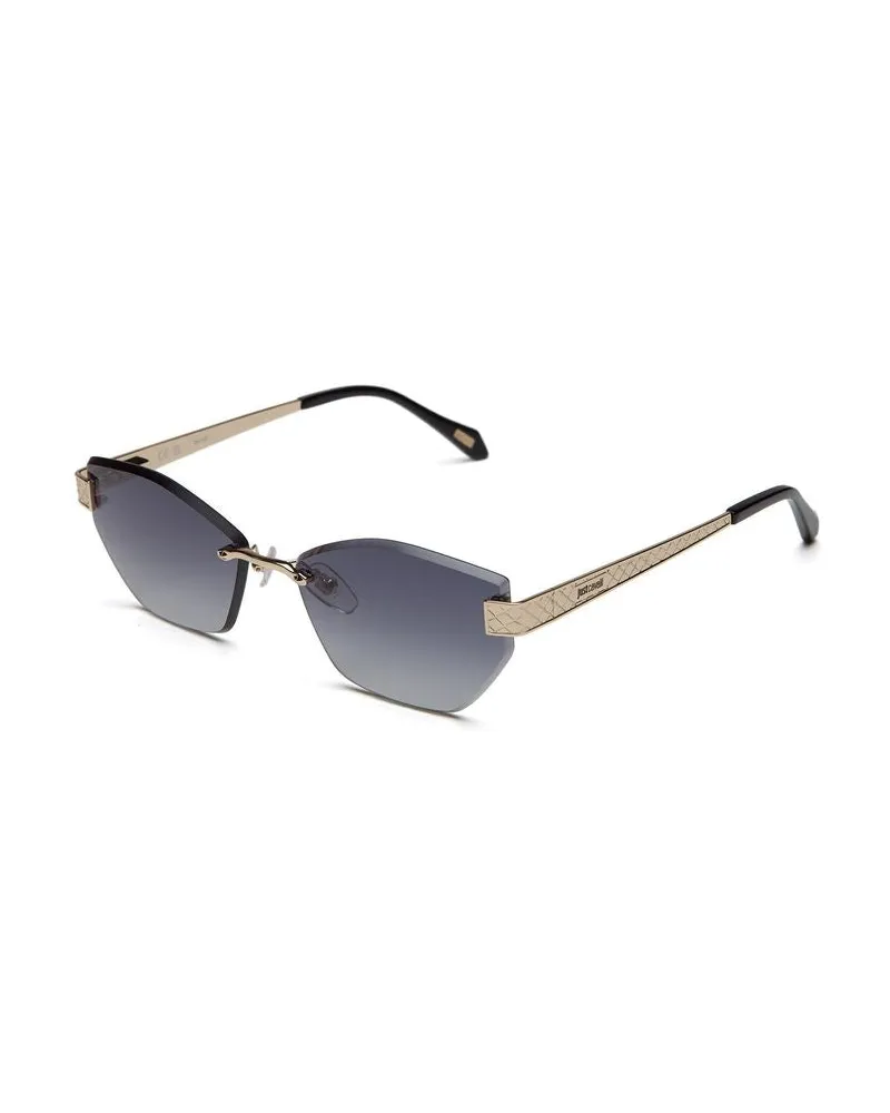 Just Cavalli SJC202 Metal Frame Sunglasses — Rose gold Rose