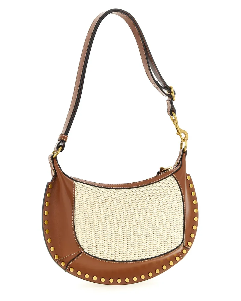 Isabel Marant Oskan Moon Shoulder Bag — Brown Brown