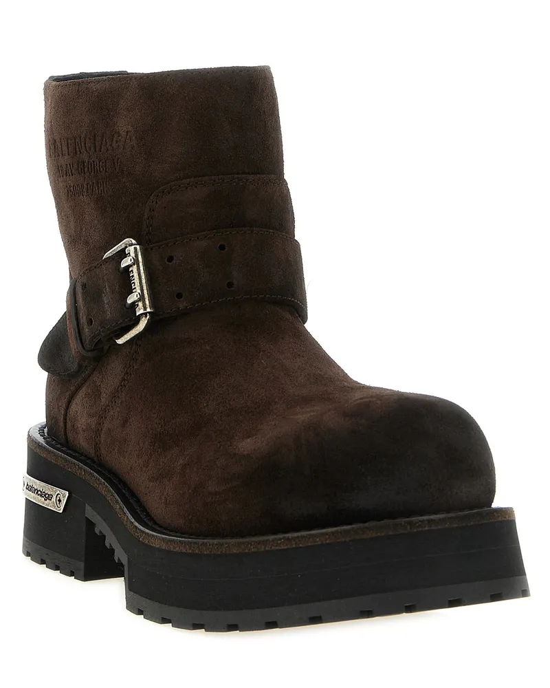 Balenciaga Ankle Boot — Brown Brown