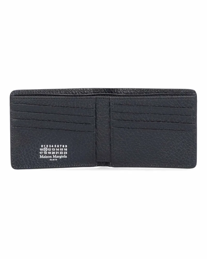 Maison Margiela Unisex Wallets Black Bovine Leather Black