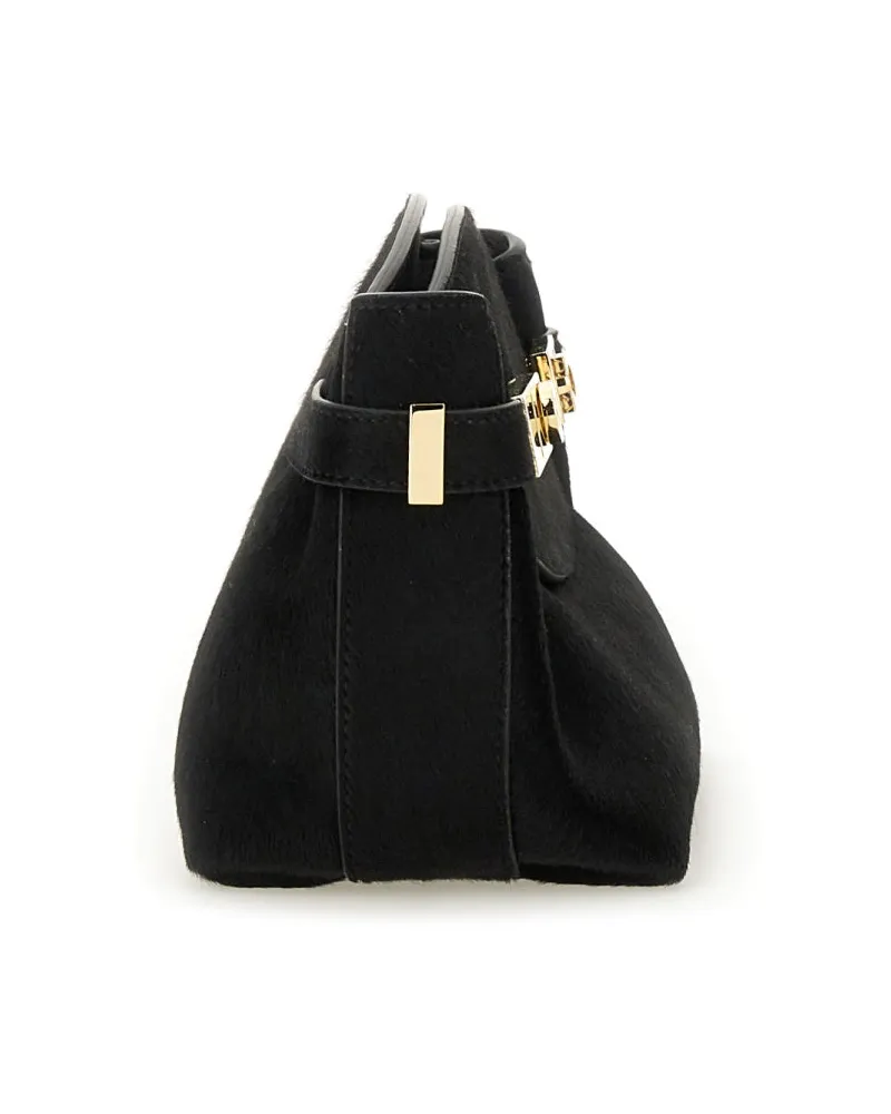 Ferragamo Hug Clutch — Black Black