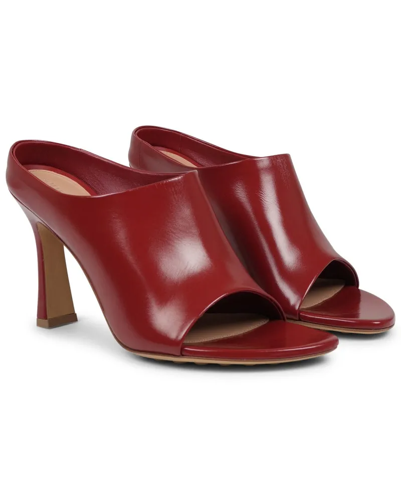 Bottega Veneta Frog Sandal — Red 
