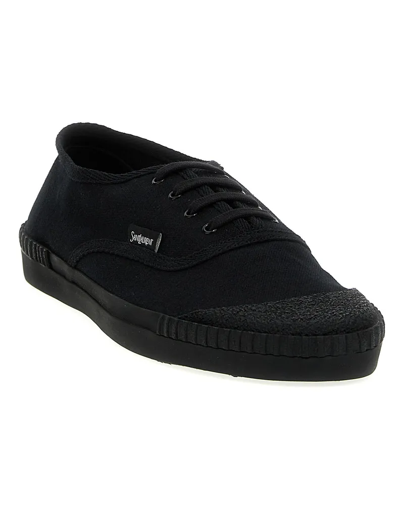 Saint Laurent Wes Sneakers — Black Black